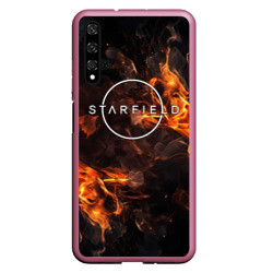 Чехол для Honor 20 Starfield   fire logo