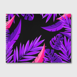 Альбом для рисования Floral composition - neon