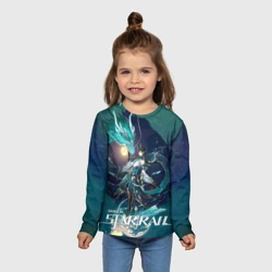 Детский лонгслив 3D Дань Хэн пожиратель луны - фото 2