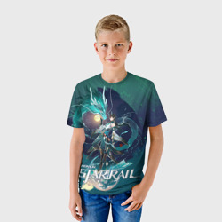 Детская футболка 3D Дань Хэн пожиратель луны - фото 2
