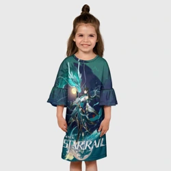 Детское платье 3D Дань Хэн пожиратель луны - фото 2