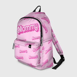 Рюкзак 3D Мамочка в стиле барби - паттерн розовый