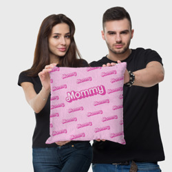 Подушка 3D Мамочка в стиле барби - паттерн розовый - фото 2