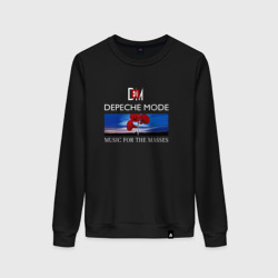 Женский свитшот хлопок Depeche Mode - Music for the Masses logo