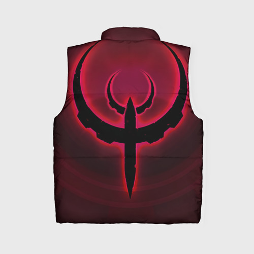 Женский жилет утепленный 3D Quake красный, цвет черный - фото 2