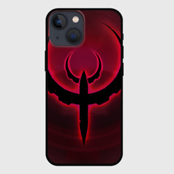 Чехол для iPhone 13 mini Quake красный