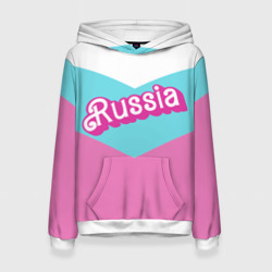 Женская толстовка 3D Russia - barbie style 