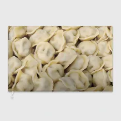 Флаг 3D Пельменный узор