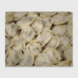 Плед 3D Пельменный узор