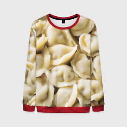 Мужской свитшот 3D Сваренные пельмени
