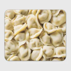 Прямоугольный коврик для мышки Сваренные пельмени