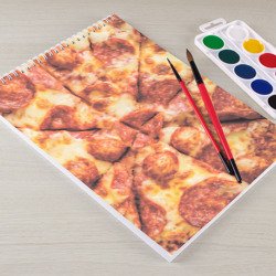 Альбом для рисования Пицца с колбасой - фото 2