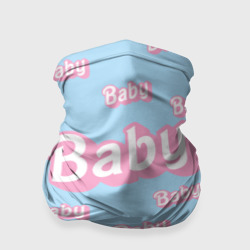 Бандана-труба 3D Baby - Barbie style: blue pattern