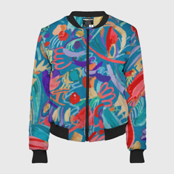 Женский бомбер 3D Indian tunes