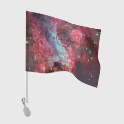 Флаг для автомобиля Starfield лого космос
