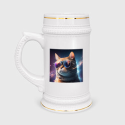 Кружка пивная Космический кот сosmos collection