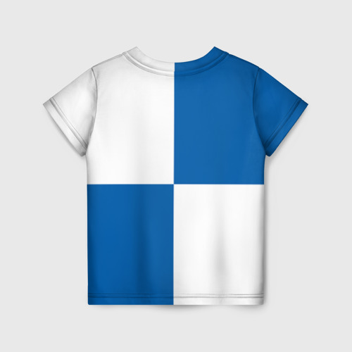 Детская футболка 3D с принтом ФК Оренбург, вид сзади #1