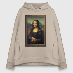 Женское худи Oversize хлопок Mona Lisa - original 