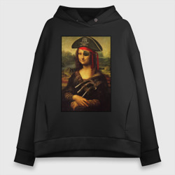 Женское худи Oversize хлопок Gioconda - pirat  