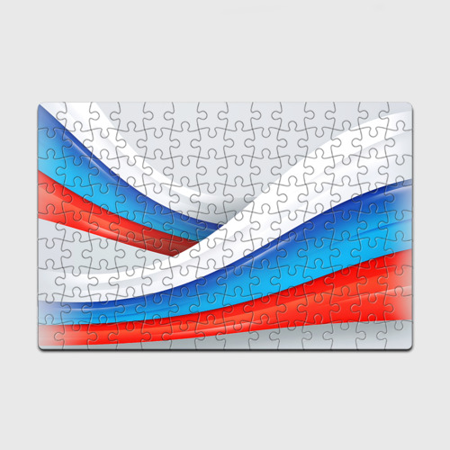 Головоломка Пазл магнитный 126 элементов Российские флаги