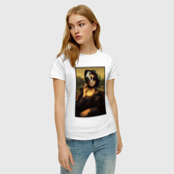 Женская футболка хлопок Mona Singer - фото 2