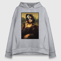 Женское худи Oversize хлопок Mona Singer