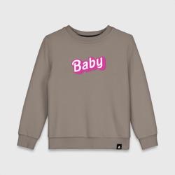 Детский свитшот хлопок Baby: pink barbie style