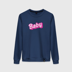 Женский свитшот хлопок Baby: pink barbie style