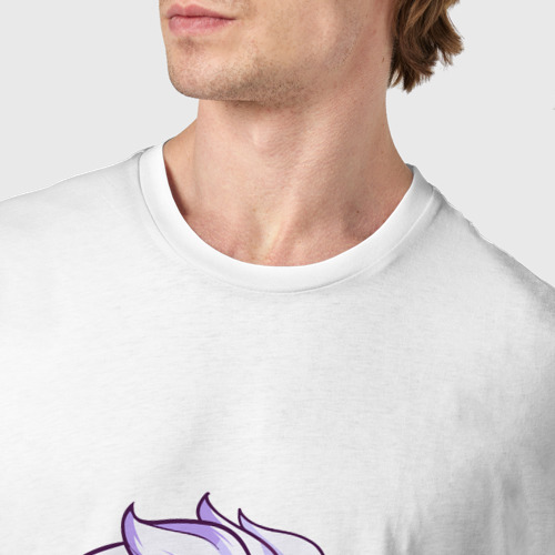 Мужская футболка хлопок с принтом Миленький Астарион - Балдурс Гейт 3, фото #4