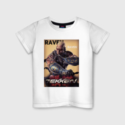 Детская футболка хлопок Tekken 8 : Raven