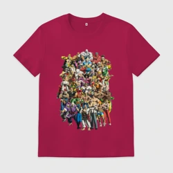 Мужская футболка хлопок Street fighter: characters 