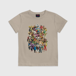 Детская футболка хлопок Street fighter: characters 