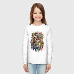 Детский лонгслив хлопок Street fighter: characters  - фото 2