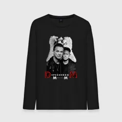 Мужской лонгслив хлопок Depeche Mode - Dave Gahan and Martin Gore