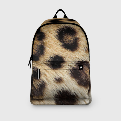 Рюкзак 3D с принтом Мех леопарда, вид сбоку #3