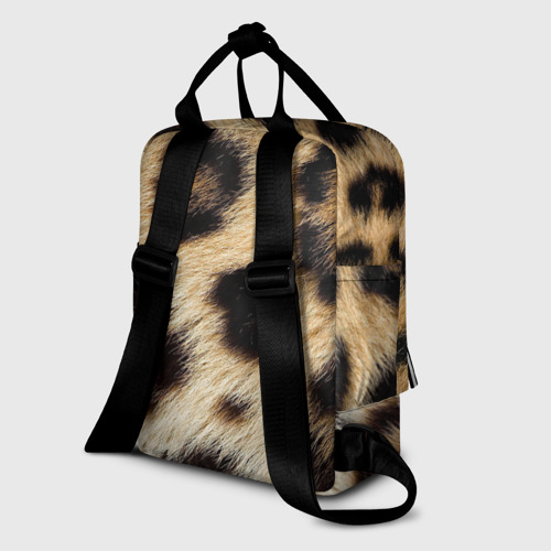 Женский рюкзак 3D Мех леопарда - фото 5