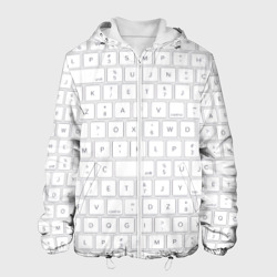 Мужская куртка 3D Клавиатура apple