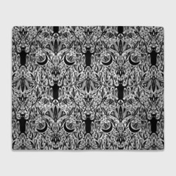 Плед 3D Bats and moths - gothic pattern