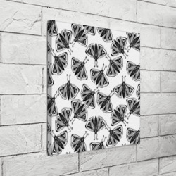 Холст квадратный Butterflies - gothic pattern - фото 2