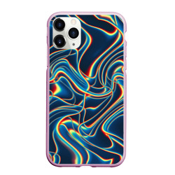 Чехол для iPhone 11 Pro Max матовый Abstract waves