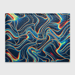 Обложка для студенческого билета Abstract waves