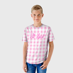 Детская футболка 3D Hi Ken - фраза и костюм Барби - фото 2