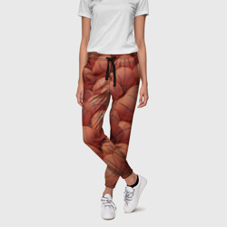 Женские брюки 3D Узор с баскетбольными мячами - фото 2