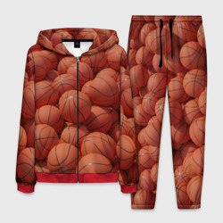 Мужской костюм 3D Узор с баскетбольными мячами