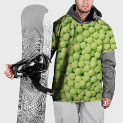 Накидка на куртку 3D Узор из теннисных мячей