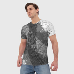 Мужская футболка 3D Протектор шин - фото 2