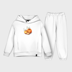 Детский костюм хлопок Oversize Pumpkin Spice