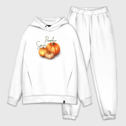 Мужской костюм oversize хлопок Pumpkin Spice