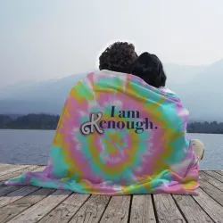 Плед 3D I am Kenough - retro tie-dye - фото 2
