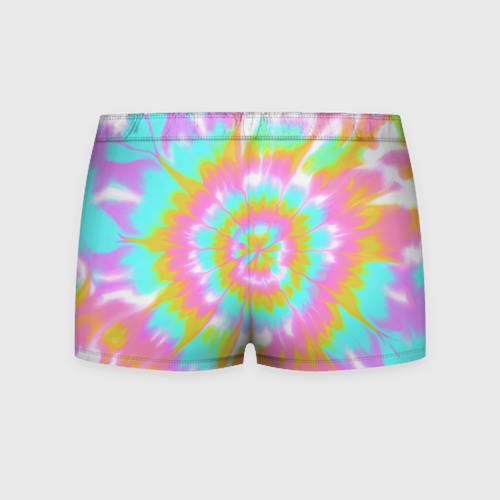 Мужские трусы 3D I am Kenough - retro tie-dye, цвет 3D печать - фото 2